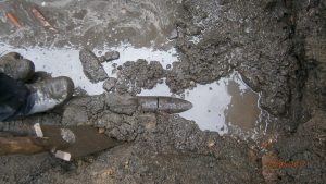 Recherche de fuite d'eau par des experts.